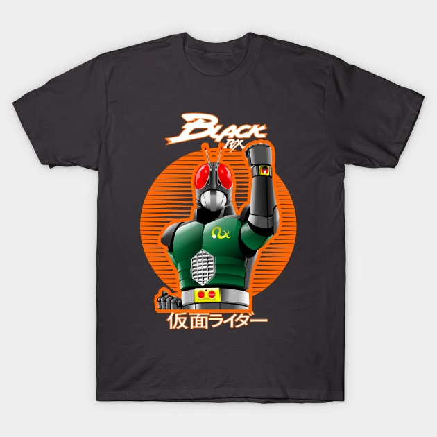 Kamen Rider Black RX 03 T-Shirt by aredie19